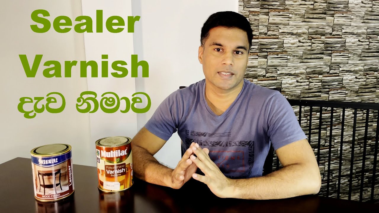 Sealer Varnish Wood Finish Sinhala Sri Lanka visit https://buyoneor.com