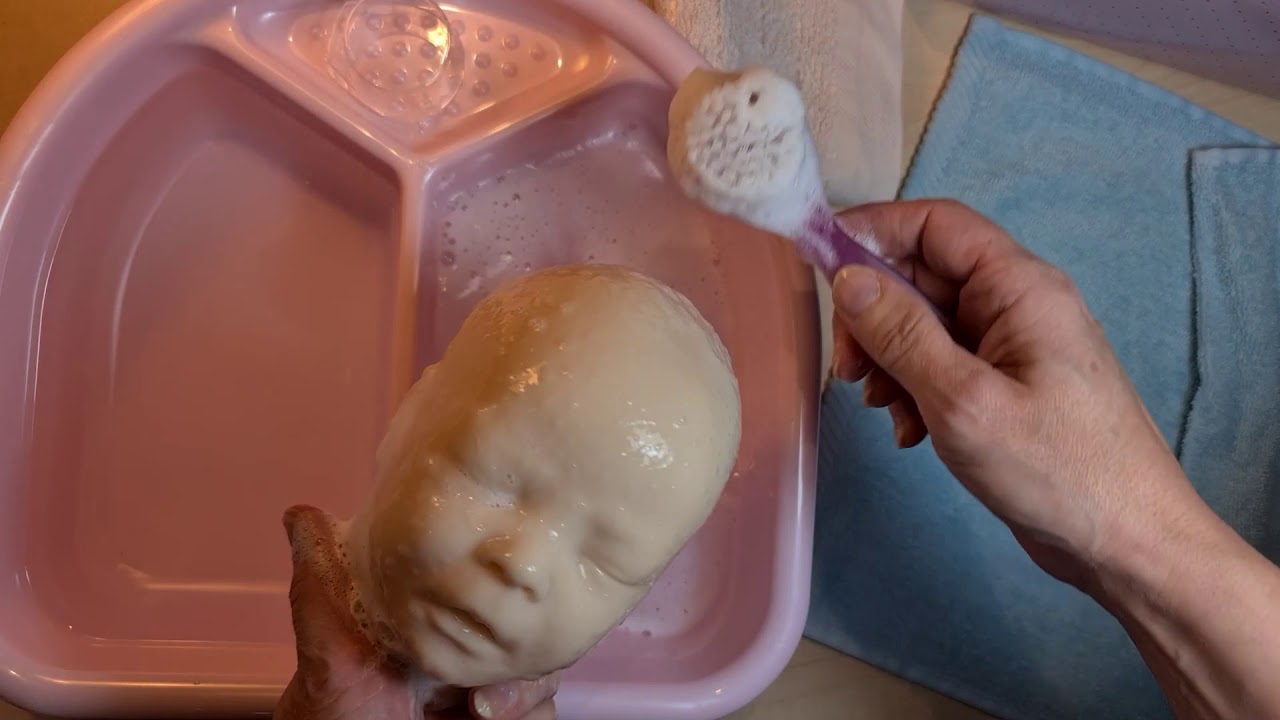 Reborn Baby Bausatz waschen