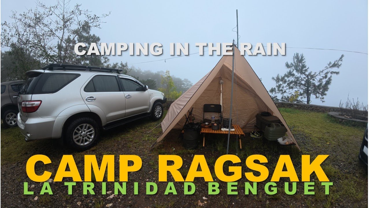 RAINY CAR CAMPING | Ep67: Camp Ragsak | La Trinidad Benguet