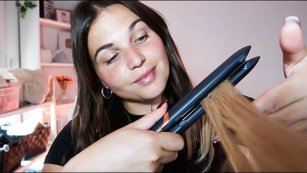 ASMR POV : JE TE LISSE LES CHEVEUX POUR DORMIR