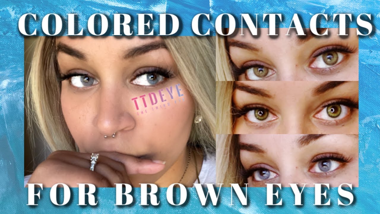 TTDEYE CONTACTS UNBOXING | TRY ON | REVIEW