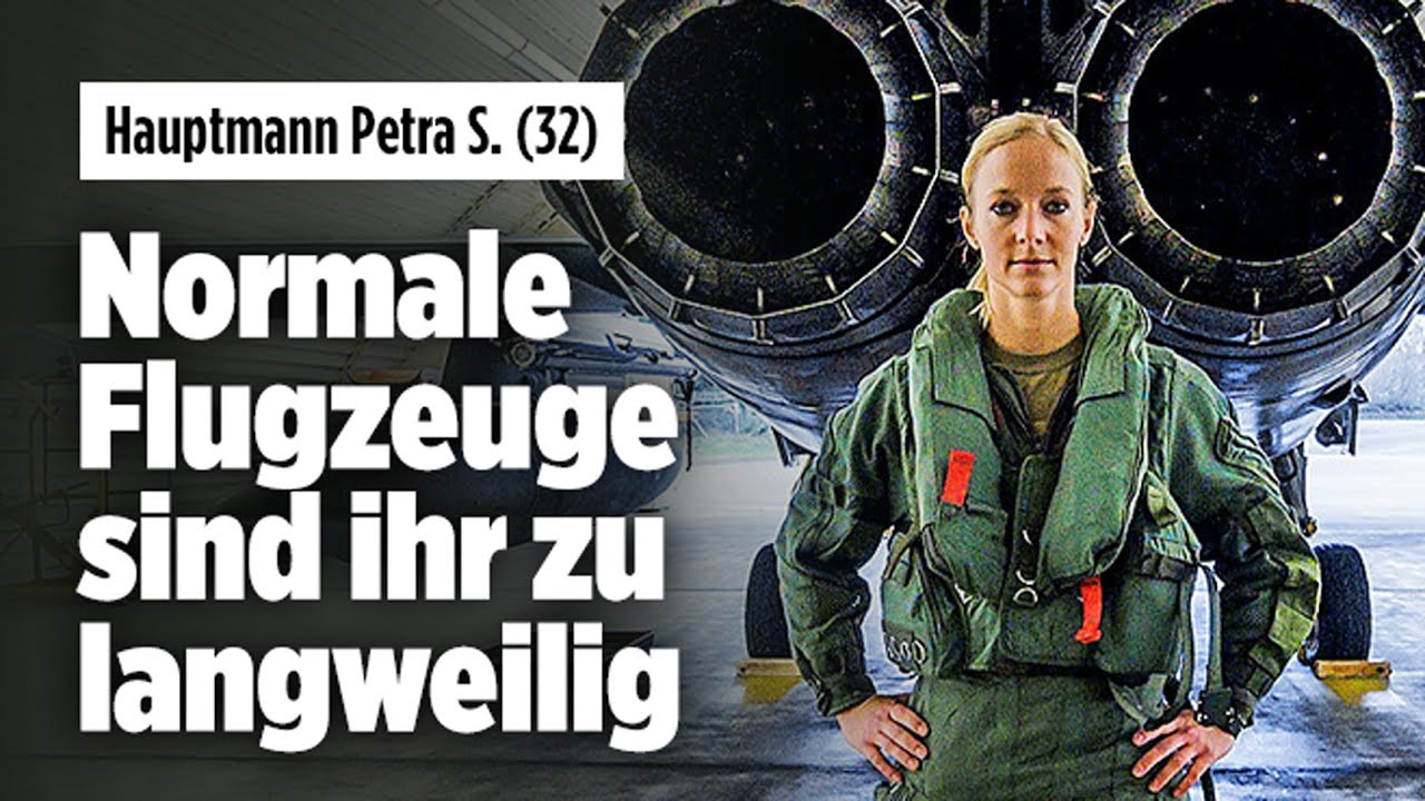 Ich bin Deutschlands einzige Kampfjet-Pilotin