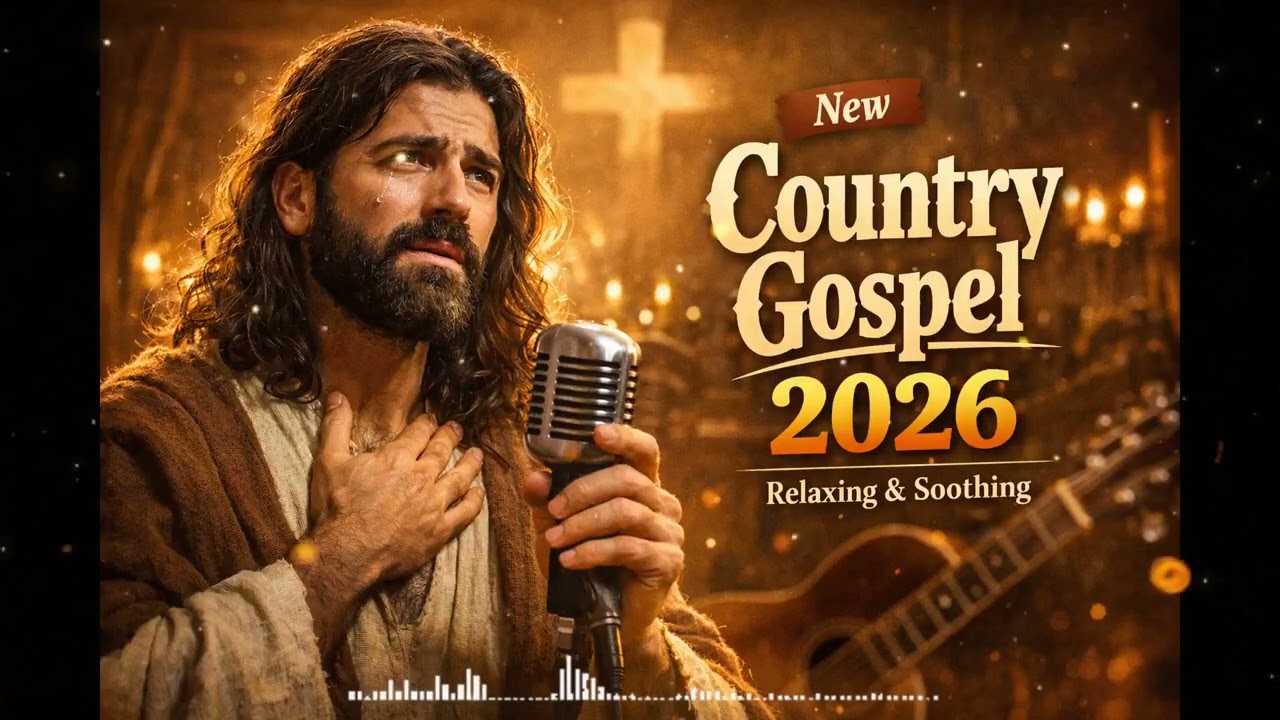【𝑷𝑳𝑨𝒀𝑳𝑰𝑺𝑻】 Peaceful Country Gospel 2026 | 1 Hour Classic Hymns for Comfort & Rest