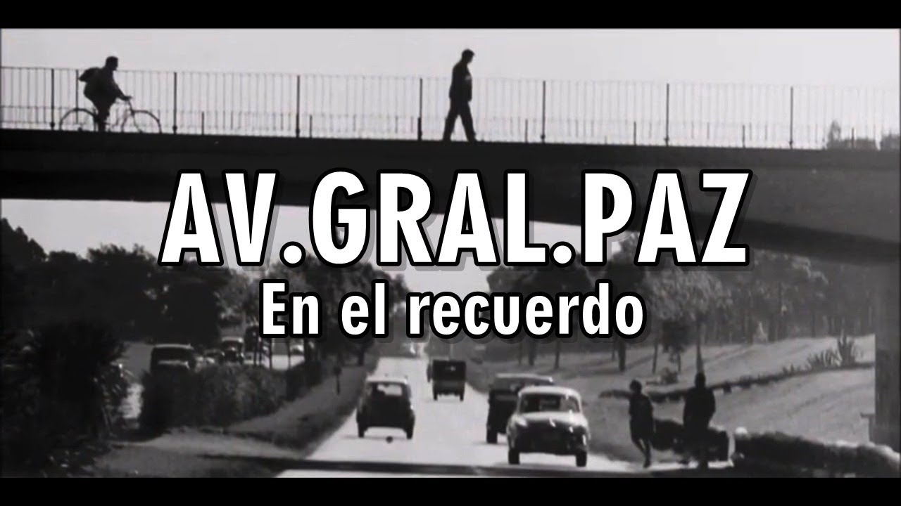 La Av. Gral.Paz en el recuerdo