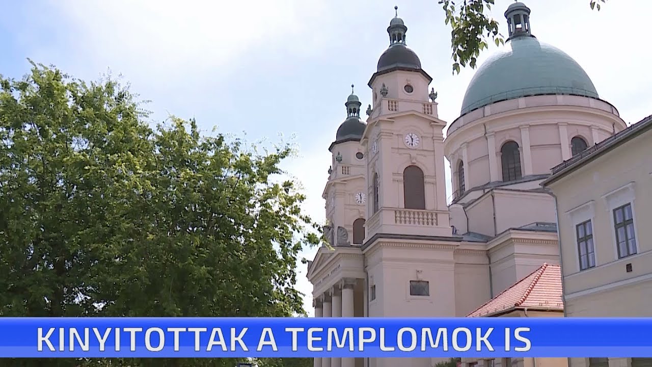Kinyitottak a templomok is