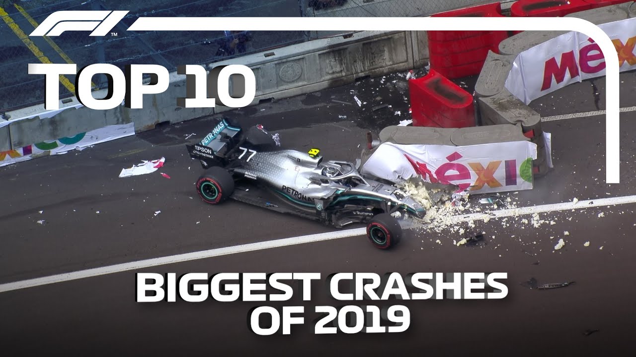 Top 10 Biggest F1 Crashes of 2019
