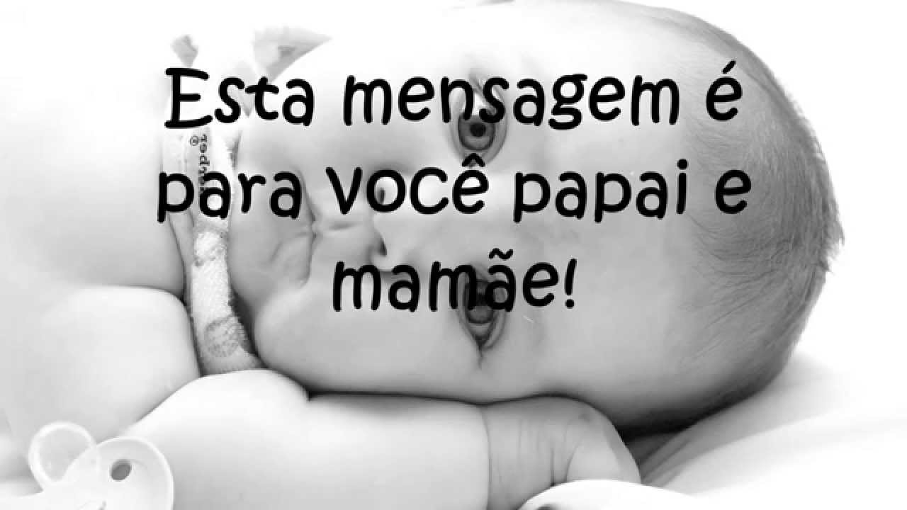 MENSAGEM EMOCIONANTE - UM DIA SEUS FILHOS CRESCERÃO E VOCÊ SENTIRÁ SAUDADES