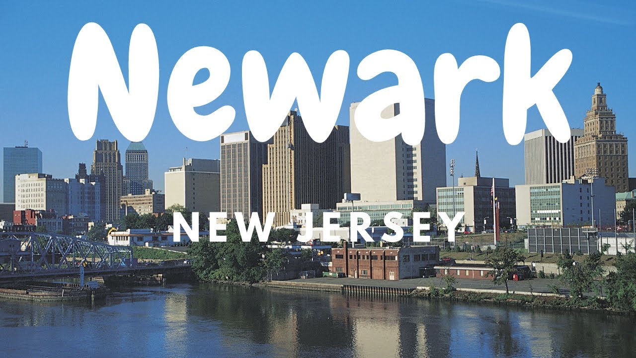 Newark, New Jersey aerial views.