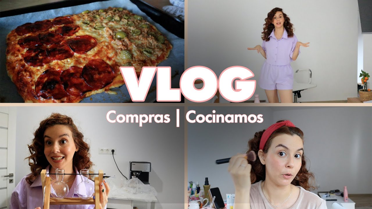 Vlog- Un día conmigo| Nos vamos de tiendas 🛍️ y cocinamos pizza🍕. @burbujas_