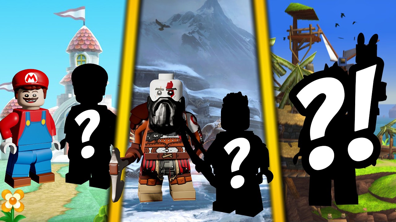 I made DYNAMIC DUOS from Videogames into Lego Minifigures