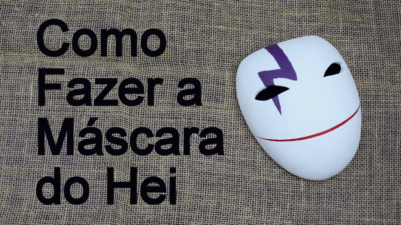 Como Fazer a Máscara do Hei de Darker Than Black - Dicas de Cosmaker