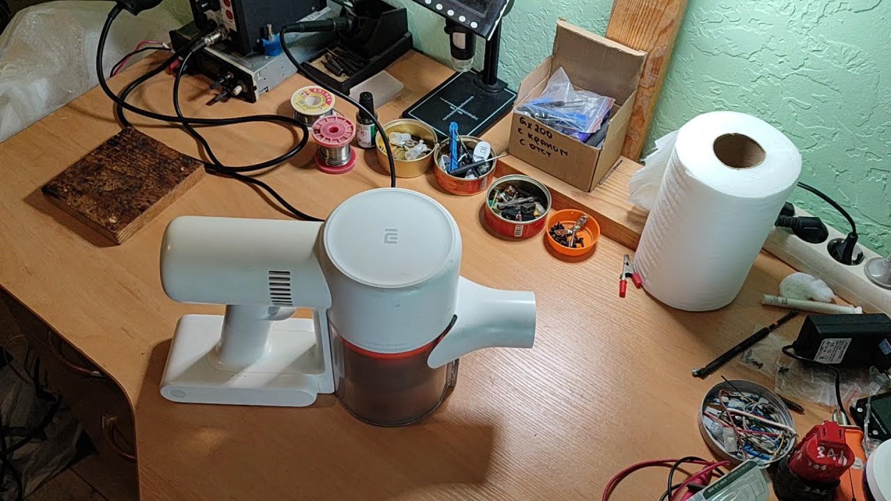 Разбор и ремонт вертикального пылесоса Mi Vacuum Cleaner G10