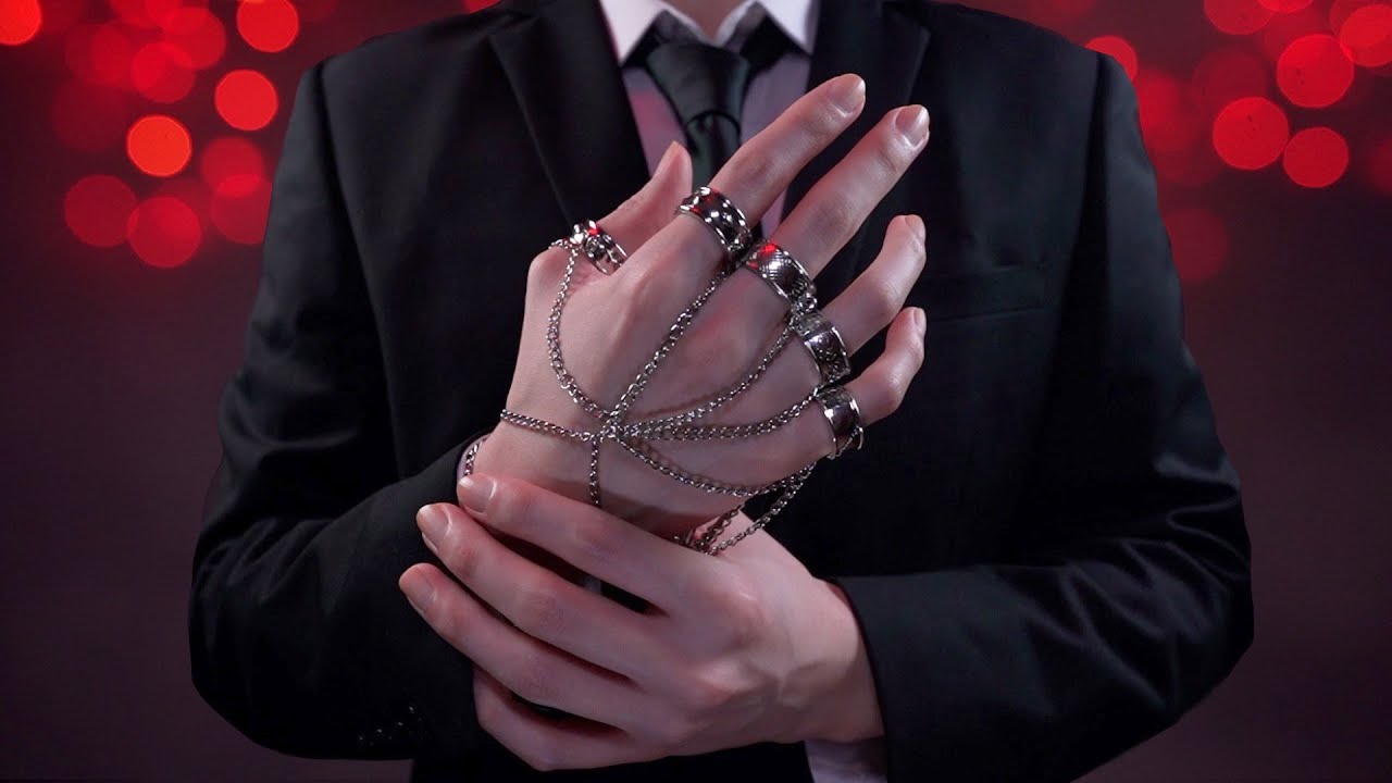 ⛓クラピカのASMR - Kurapika’s Chain Ring and Hand Movement for Sleep(No talking)