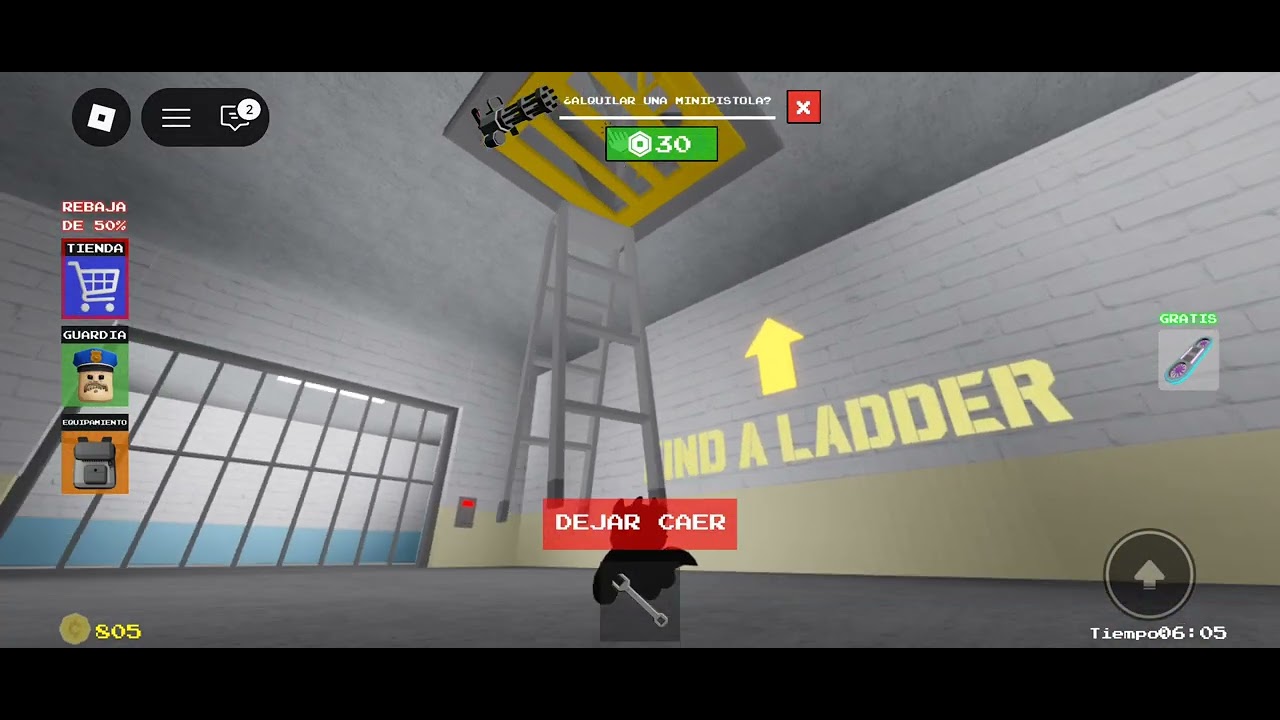 escape de la prisión #roblox 