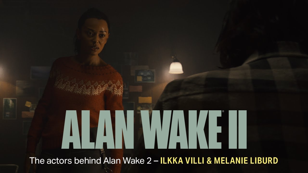 The actors behind Alan Wake 2 - Ilkka Villi & Melanie Liburd