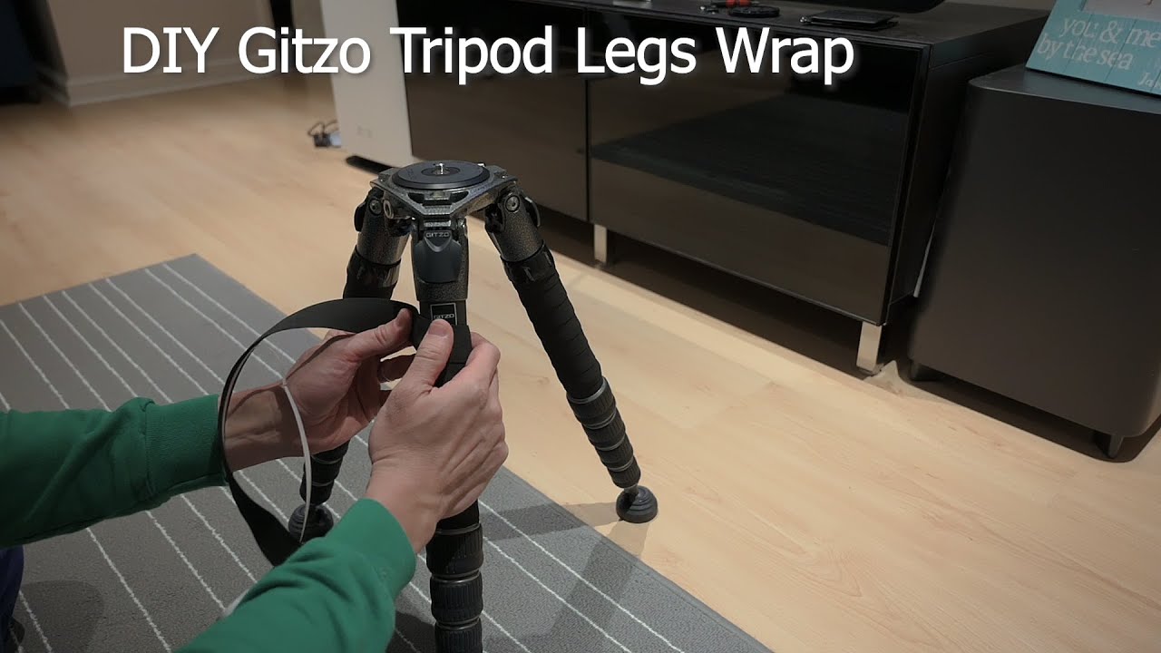 DIY Gitzo Systematic GT4553s Tripod Wrap/Warmers