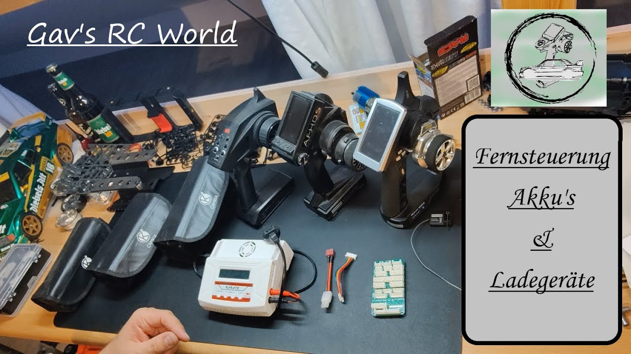 RC Car Modellbau - Fernsteuerungen, Akkus & Ladegeräte - Tipps und Empfehlungen für Anfänger