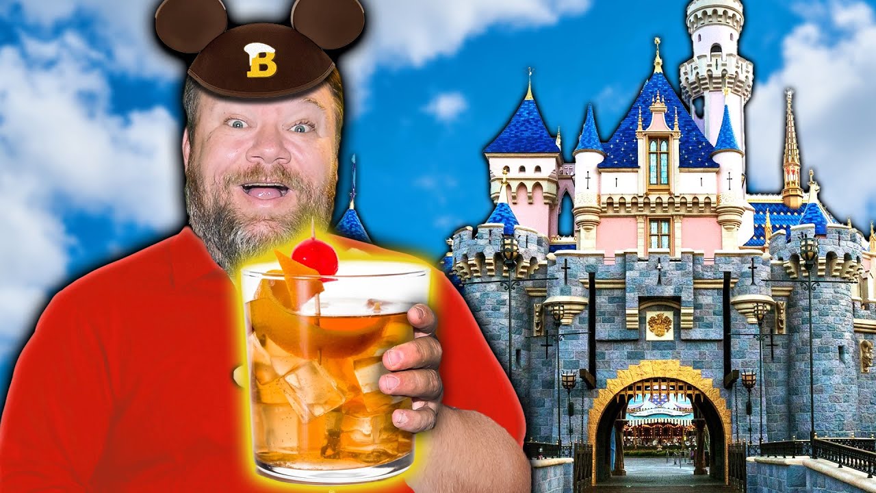 I went hunting for the BEST Bourbon Old Fashioned at Disneyland