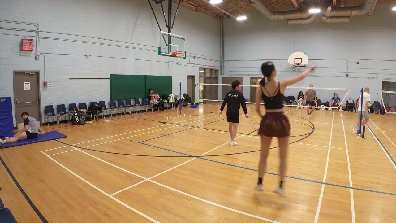 Badminton at TOR| Game3 Richard/Kelly v Chensheng/Alexia |#badminton #badmintonrallies 2026Jan24_Sat