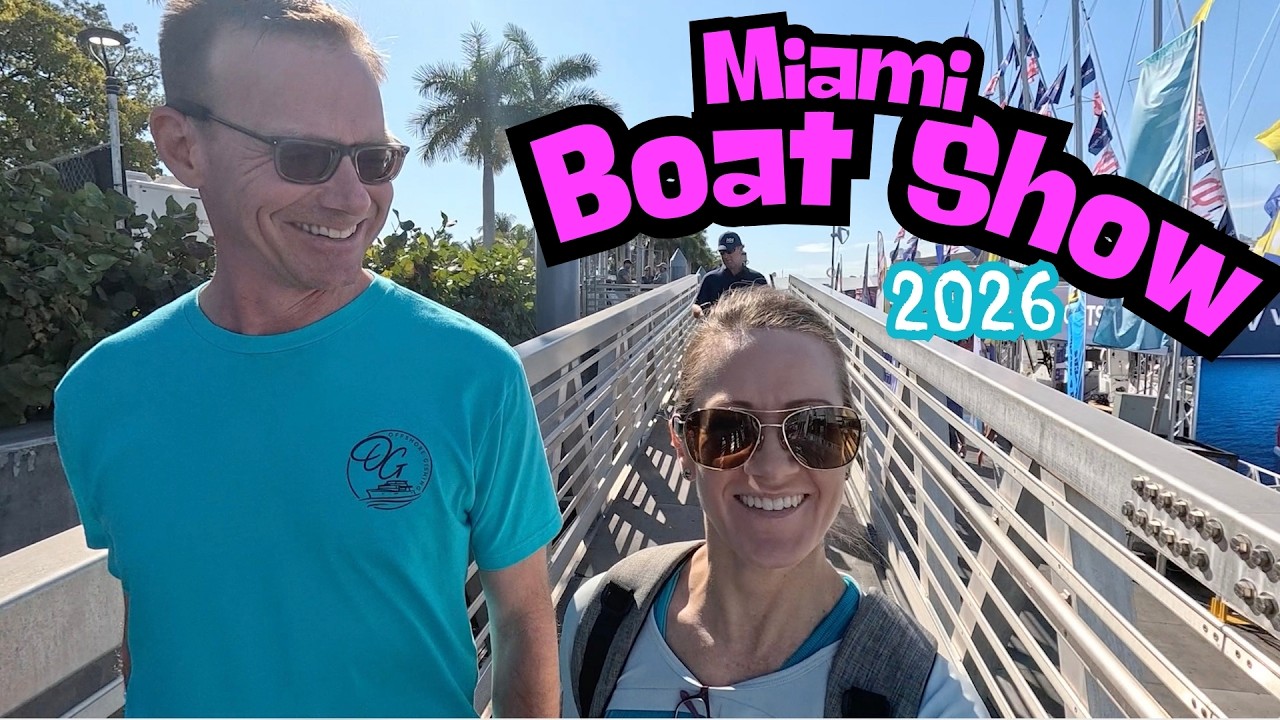 Offshore Gishing (aka Jeff & Steph Gish) at the 2026 Miami Boat Show