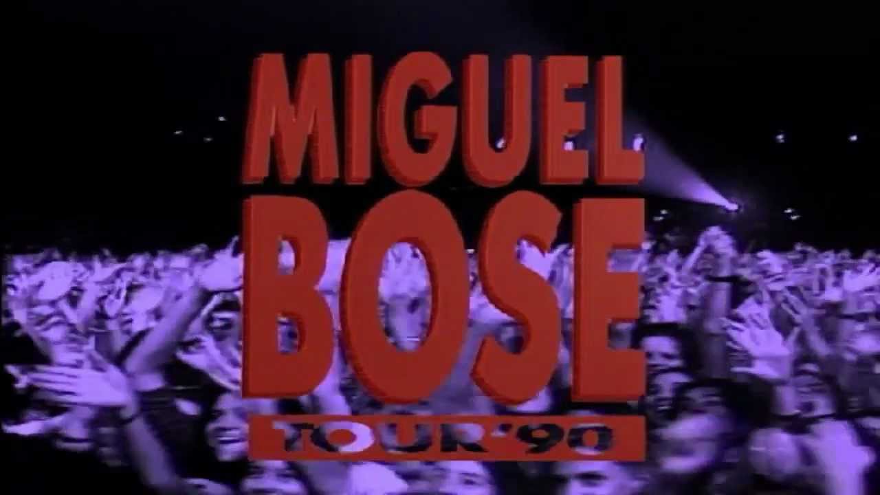 MÍGUEL BOSÉ - SENZA DI TE - BARCELONA DIRECTO 90