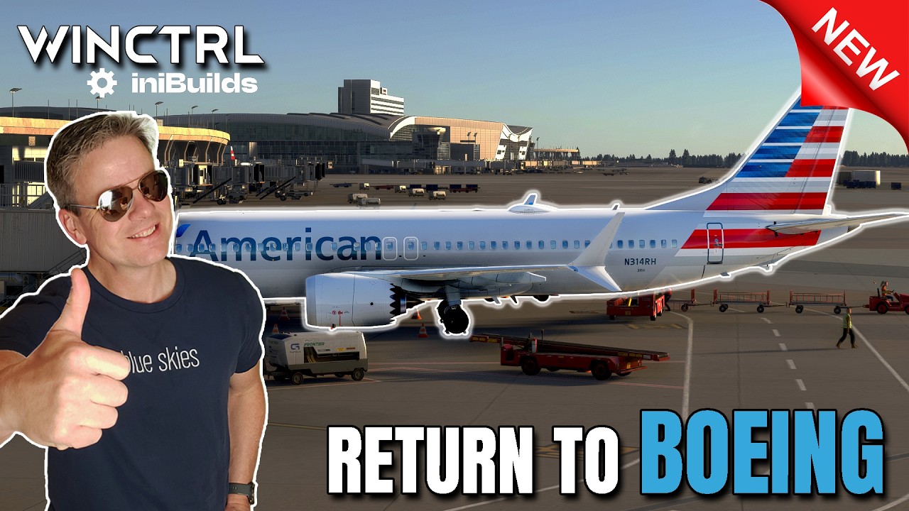 LIVE | You Asked… We’re Back in Boeing! 737 MAX 8 | New iniBuilds KDFW | Real Pilot | KDFW-KATL