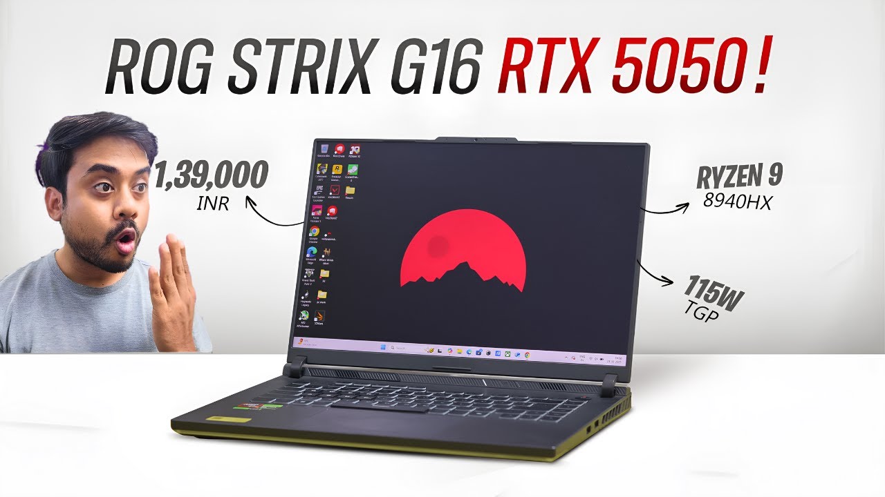 Asus ROG Strix G16 Ryzen 9 &  RTX 5050 Review | Best Laptop under 1.5 LAKH