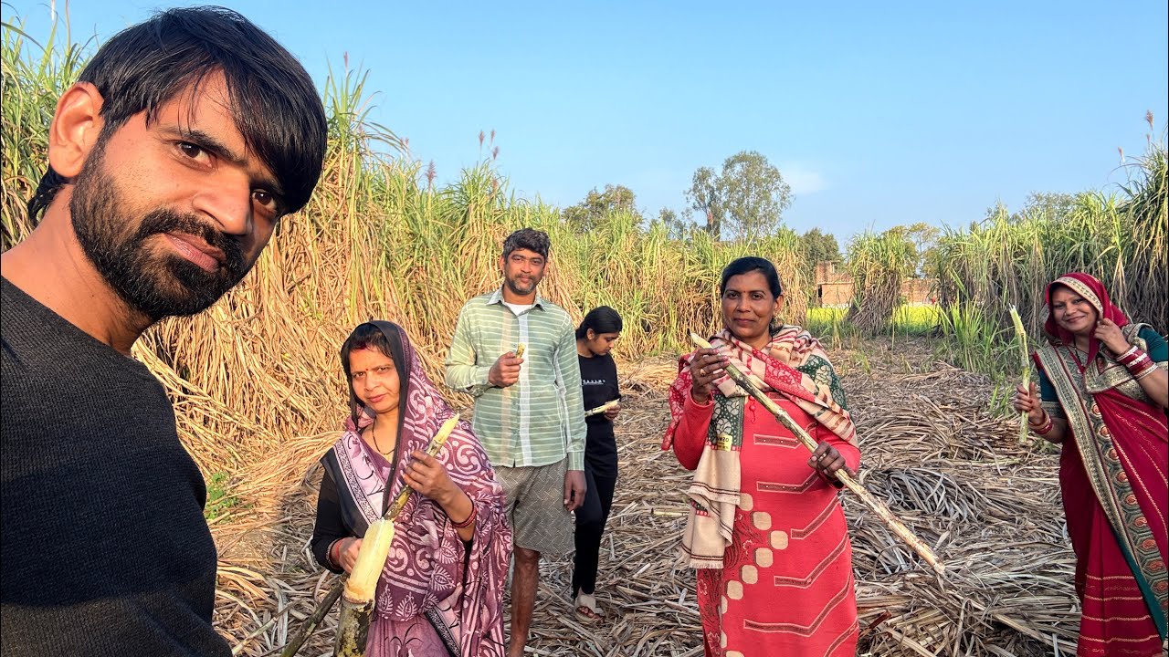 Family vlog mausi ji ka गाँव mangalpur Bari(13/2/26)#sachinbhardwajvlog 
