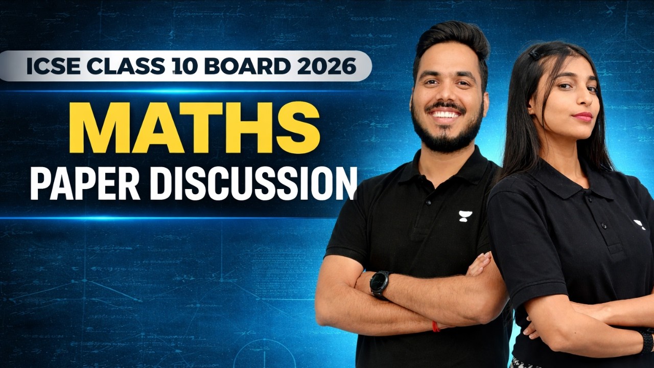 ICSE Class 10 Maths Paper 2026 | Complete Paper Discussion + Solutions