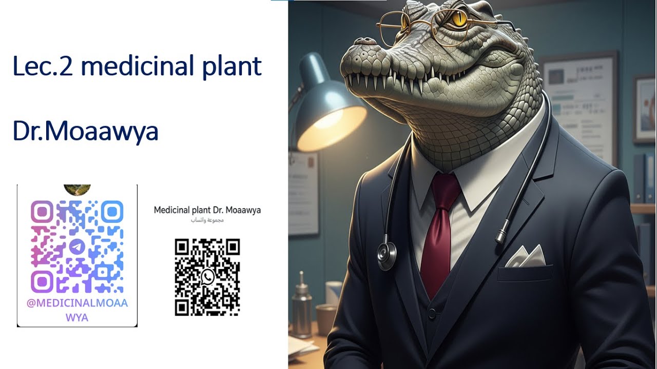 medicinal plant lecture 2
