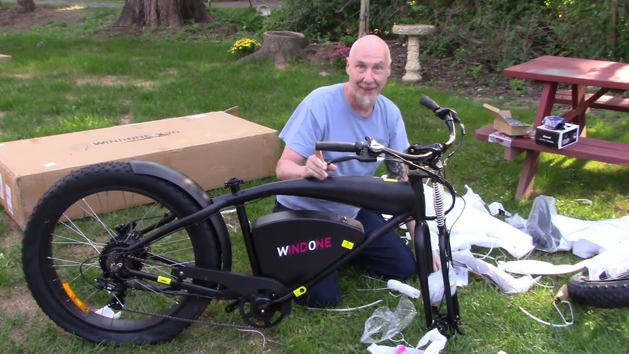 Windone K20 Retro Cruiser Fat Tire E-Bike #ebikes
