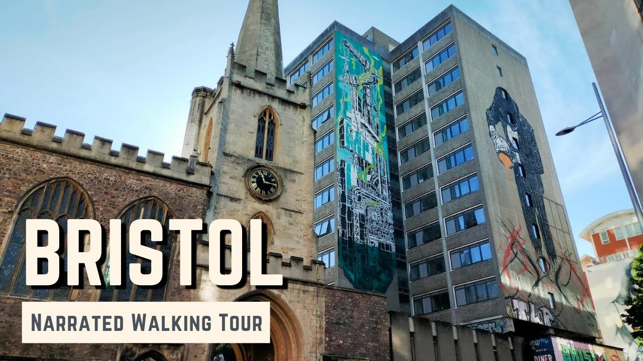 BRISTOL | 4K Narrated Walking Tour | Let's Walk 2022