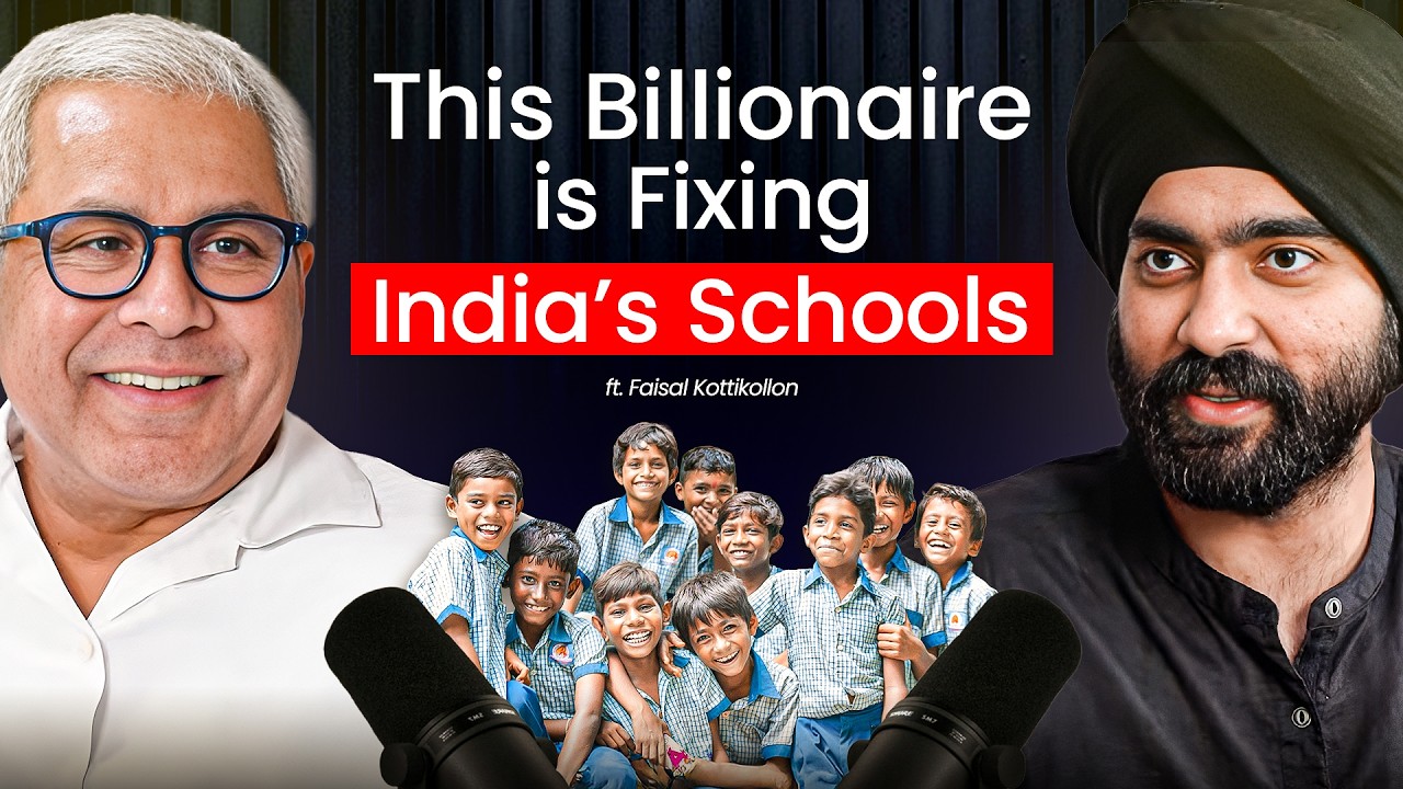 He Sold a $400M Company to Fix India’s Schools & Healthcare – Faizal Kottikollon (KEF Holdings)