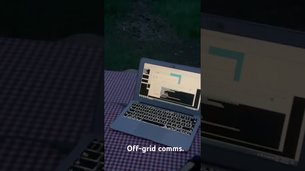 Testing Winlink over HF during the 2023 ARRL Field Day. #hamradio #offgrid