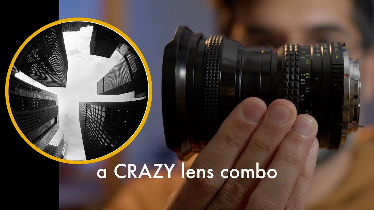 Seeing the World in 180&deg; | Fisheye lens adapter for film photography