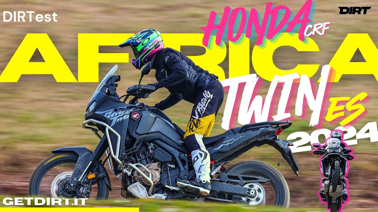 Honda Africa Twin ES 2024 | Proviamo in offroad la nuova CRF1100L con Showa elettroniche e ruota 21