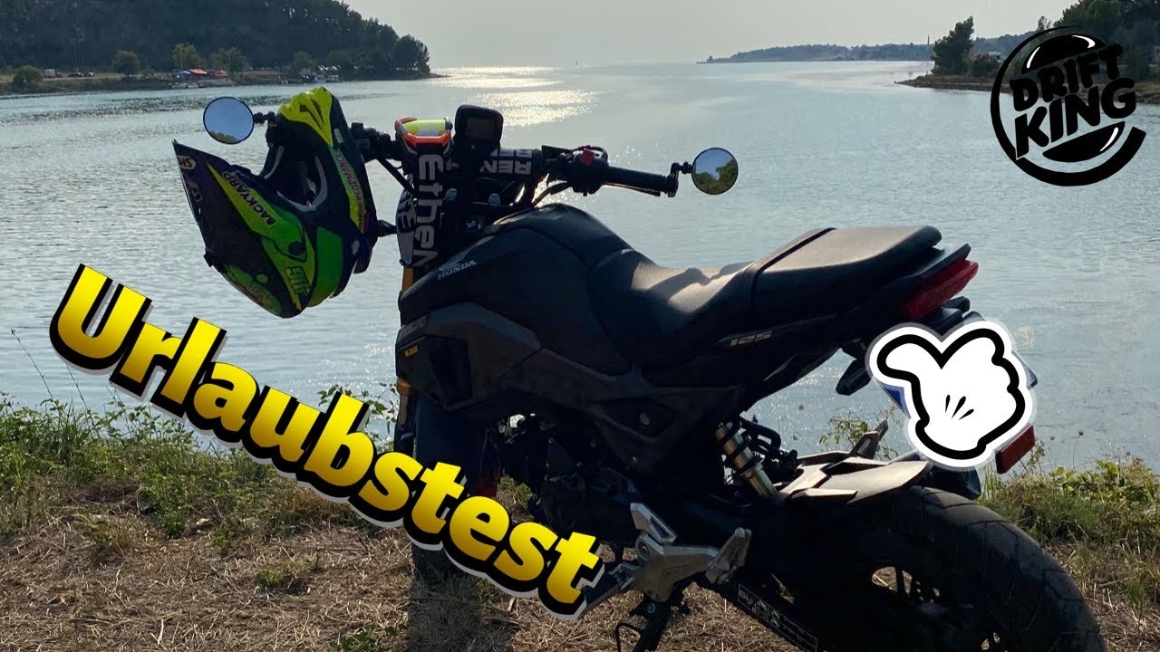 Testfahrt Honda MSX 125 Kroatien unsicher machen 😜