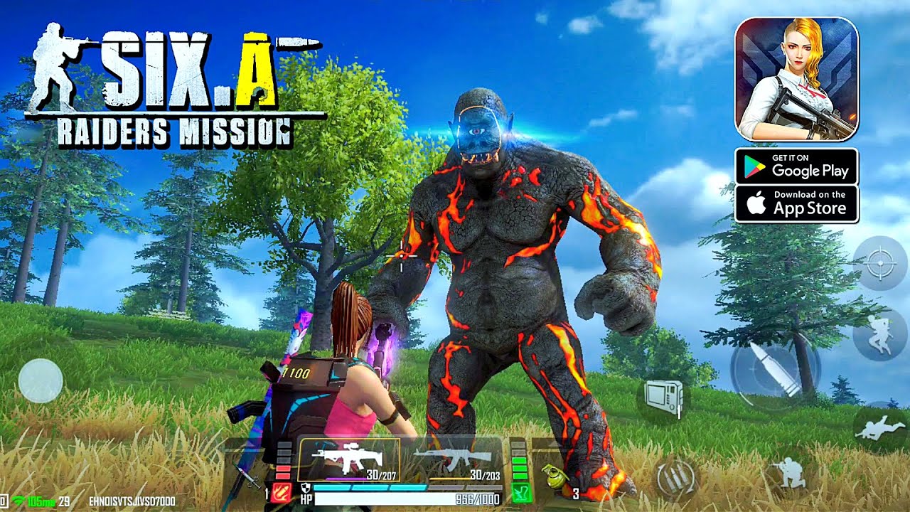 SIX.A: Raiders Mission - Battle Royale CBT Gameplay (Android/IOS)