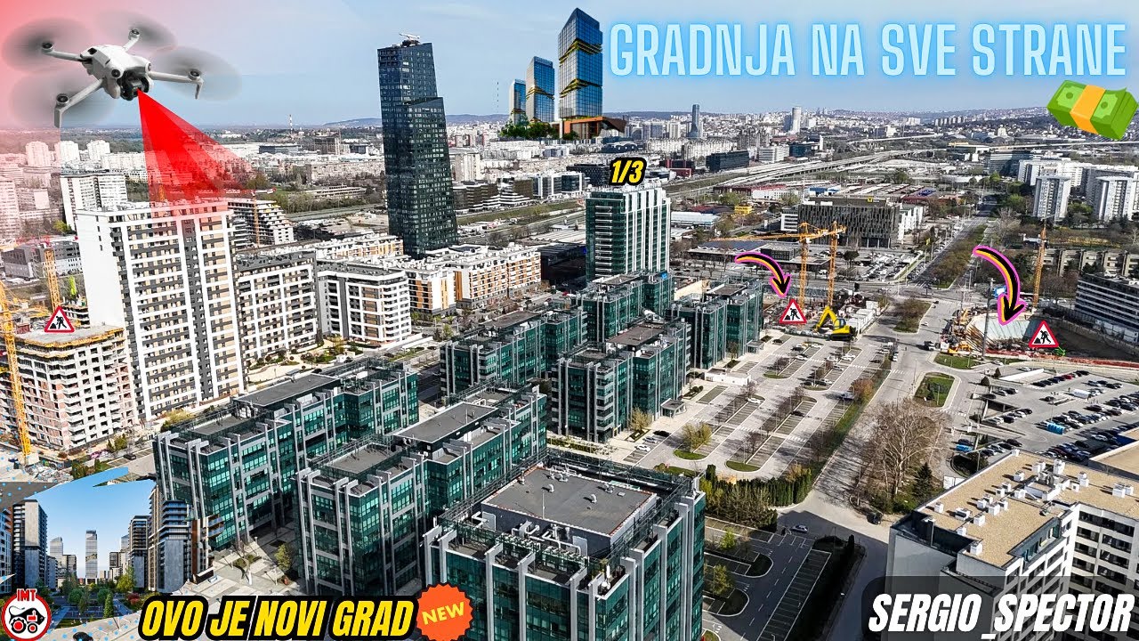 Beograd PROJEKTI - Airport Garden, Soul 64, The One, Wellport, Novi Minel, Novi Kružni tok 