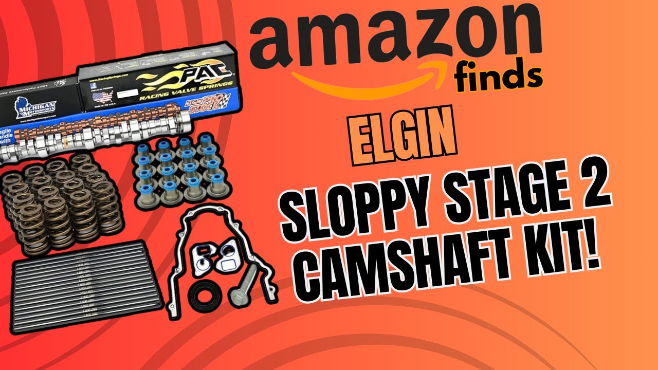 Sloppy Mechanics ELGIN Stage 2 Camshaft Kit  4.8L 5.3L 5.7L 6.0L 6.2L GM LS LS1 LS2 LQ4 LQ9