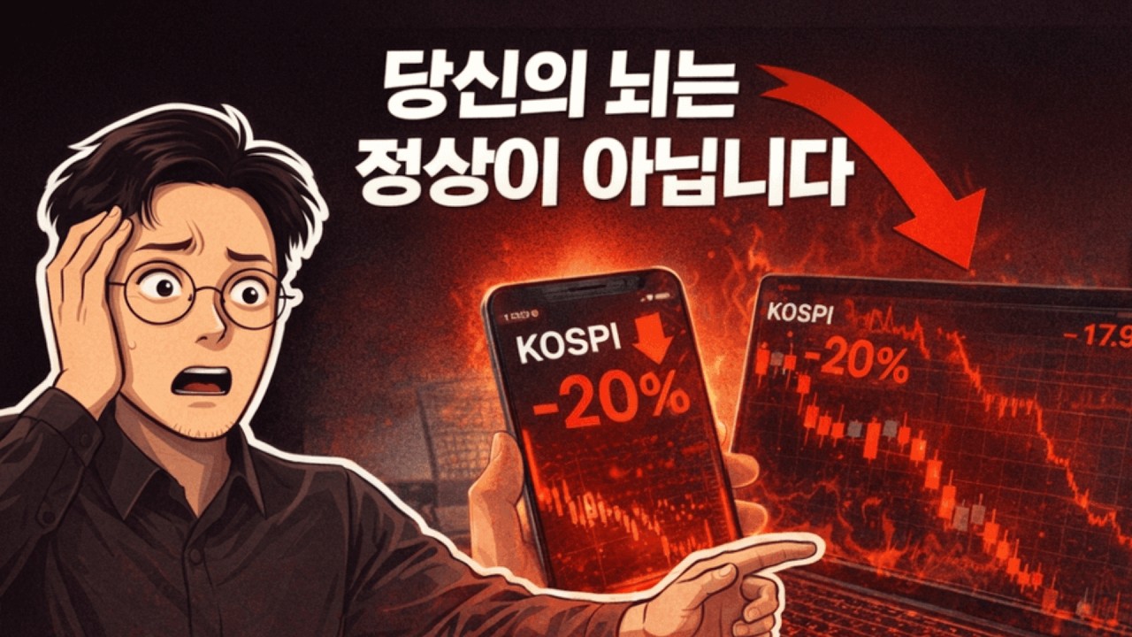 코스피 도박장, 화장실 변기 위에서 주식만 쳐다보고 있는 당신에게