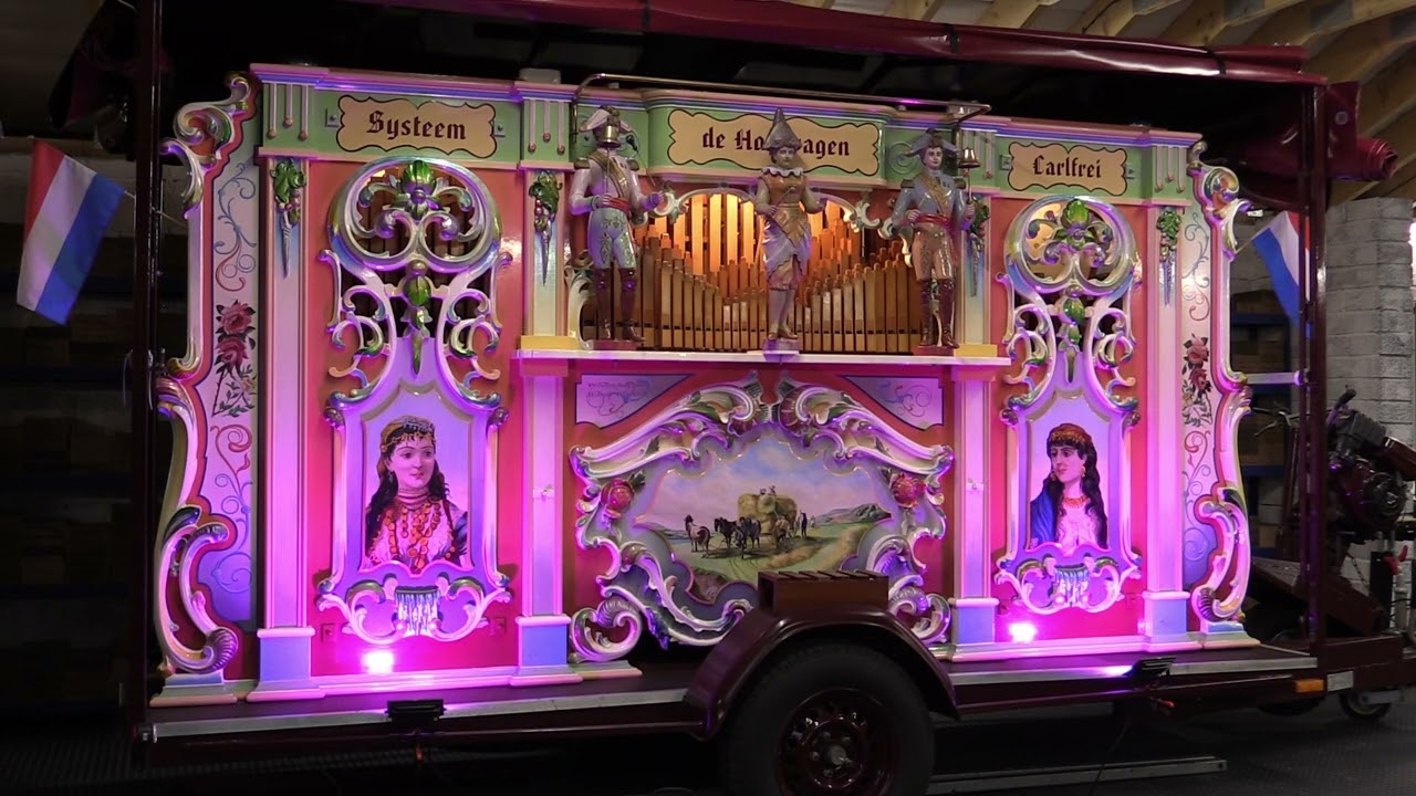 Draaiorgel de Hooiwagen plays Im Reiche der Venus by Ernst Gröschel
