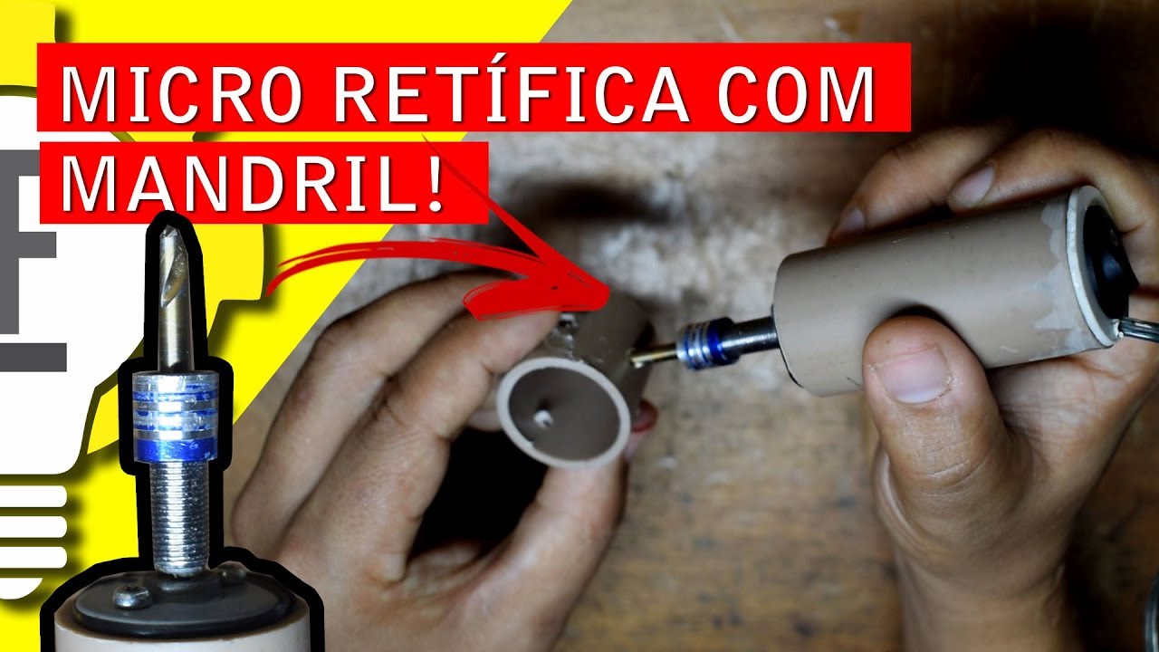 COM MENOS DE TRÊS REAIS FIZ UM MINI MANDRIL!!! MUITO FÁCIL!