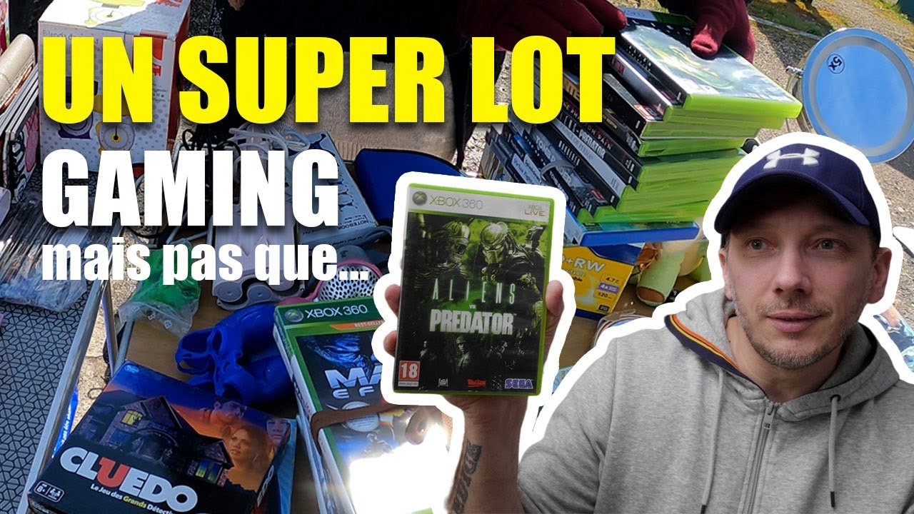 ХОРОШЕЕ МНОГО ВИДЕОИГР В VIDE GRENIER LIVE