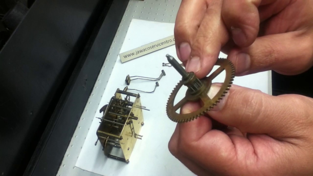 REPARANDO UN PIÑÓN JUNGHANS