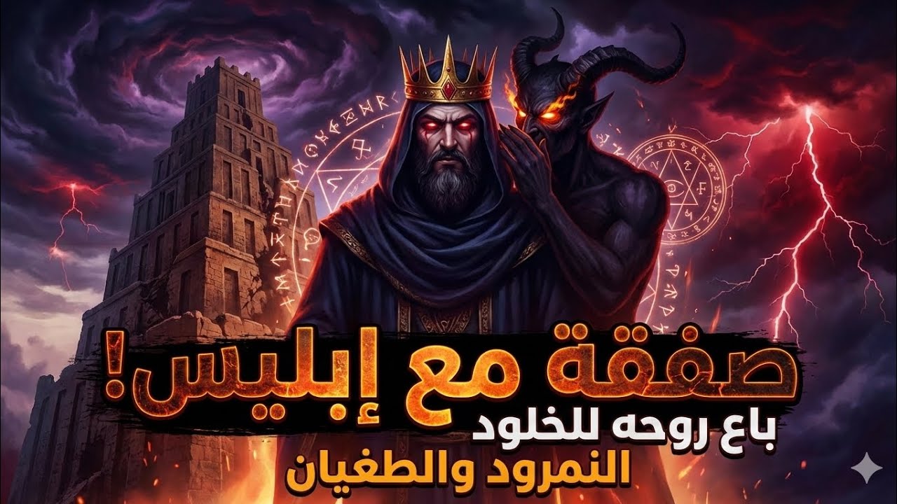 النمرود وإبليس | الصفقة الشيطانية التي أسست أول مدرسة للسحر