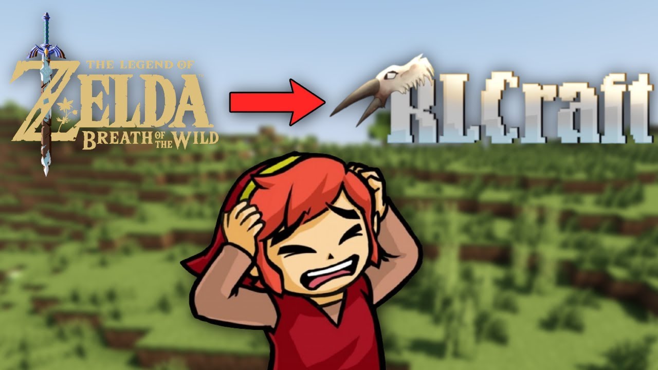 Zelda YouTuber tries the HARDEST Minecraft modpack (i stopped the other stream cus chat broke)