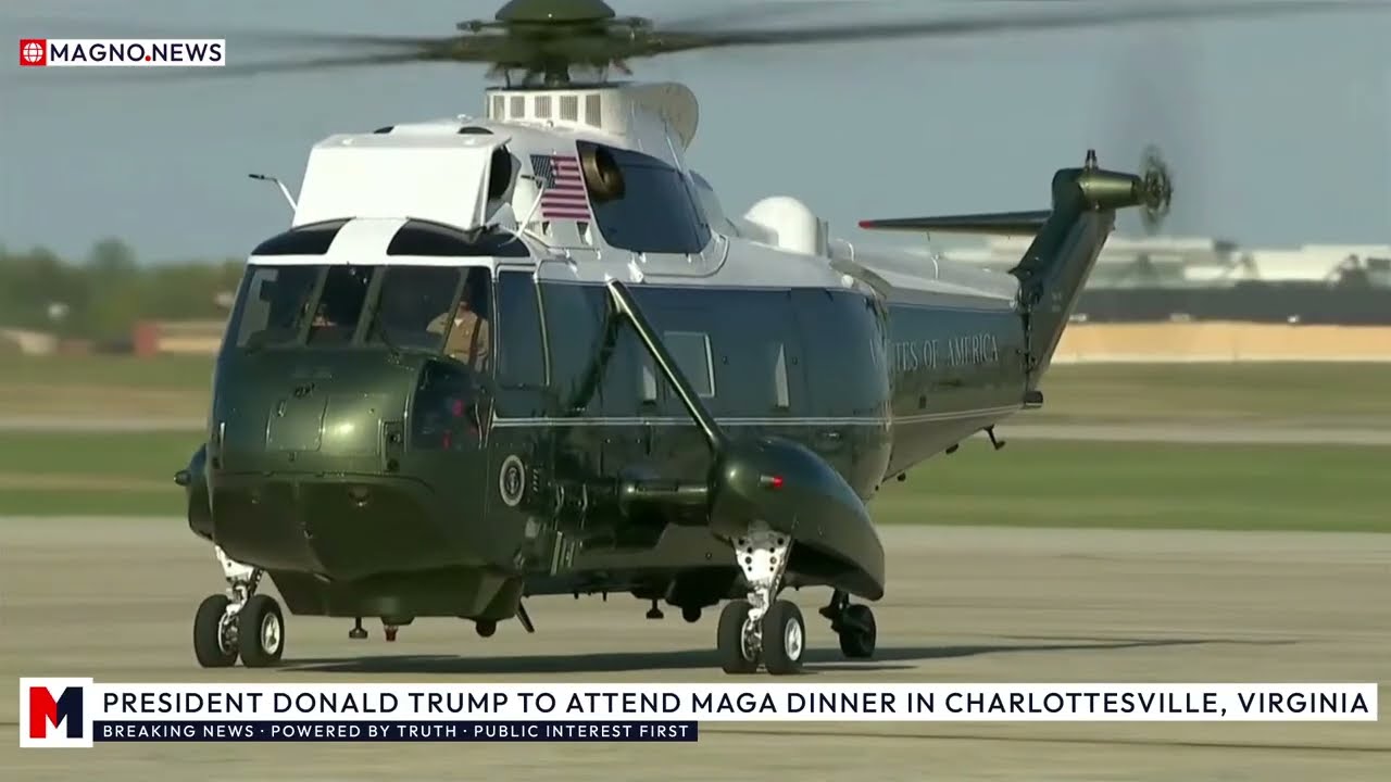 🇺🇸 President Donald Trump to Attend MAGA Dinner at Trump Winery in Charlottesville, Virginia [LIVE]