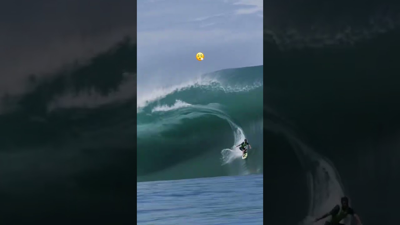 Lucas Chumbo goes XL at teahupo’o 😳