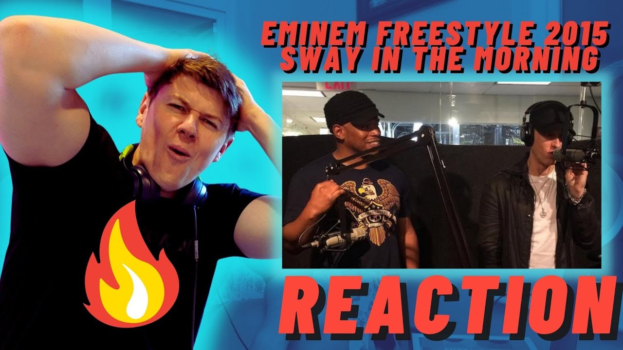 Best Eminem Freestyle Ever - Eminem Freestyle 2015 on Sway In The Morning - IRISH REACTION